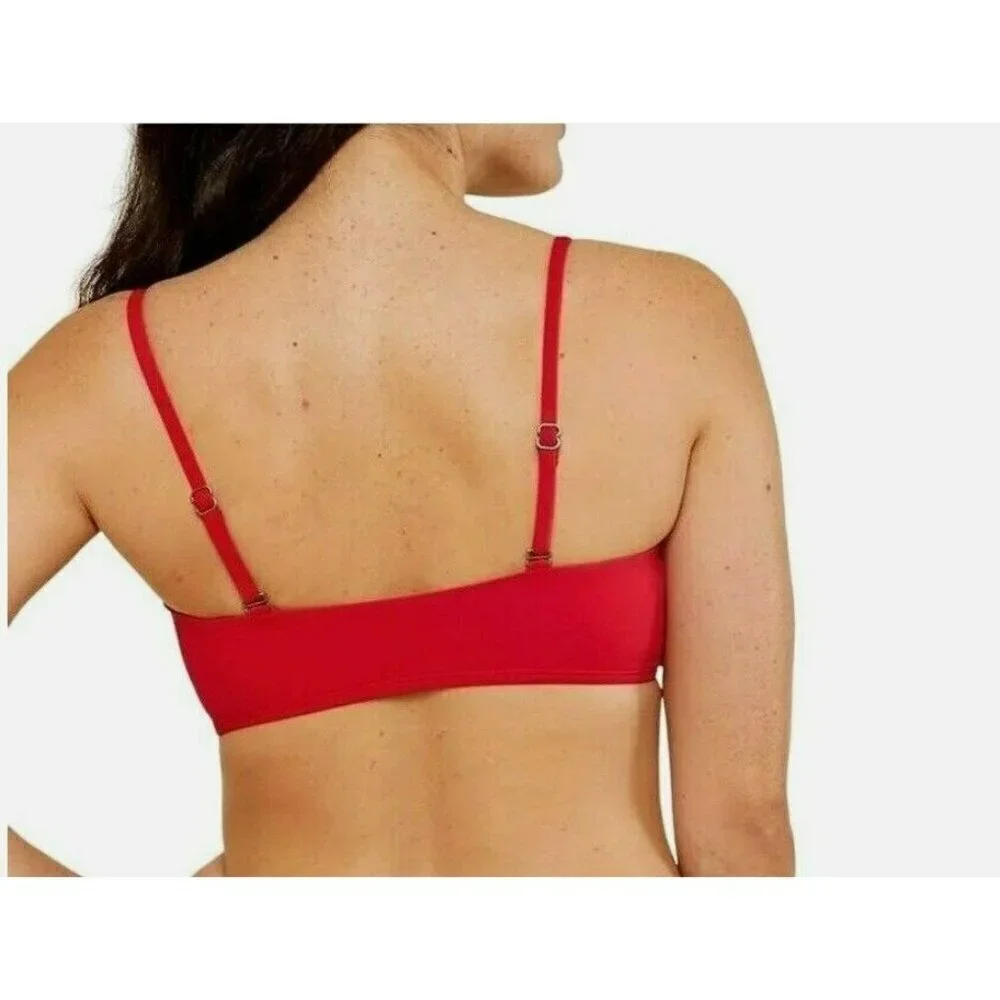 Andie Swin The Rio Bikini Top‎ Cherry Red Large